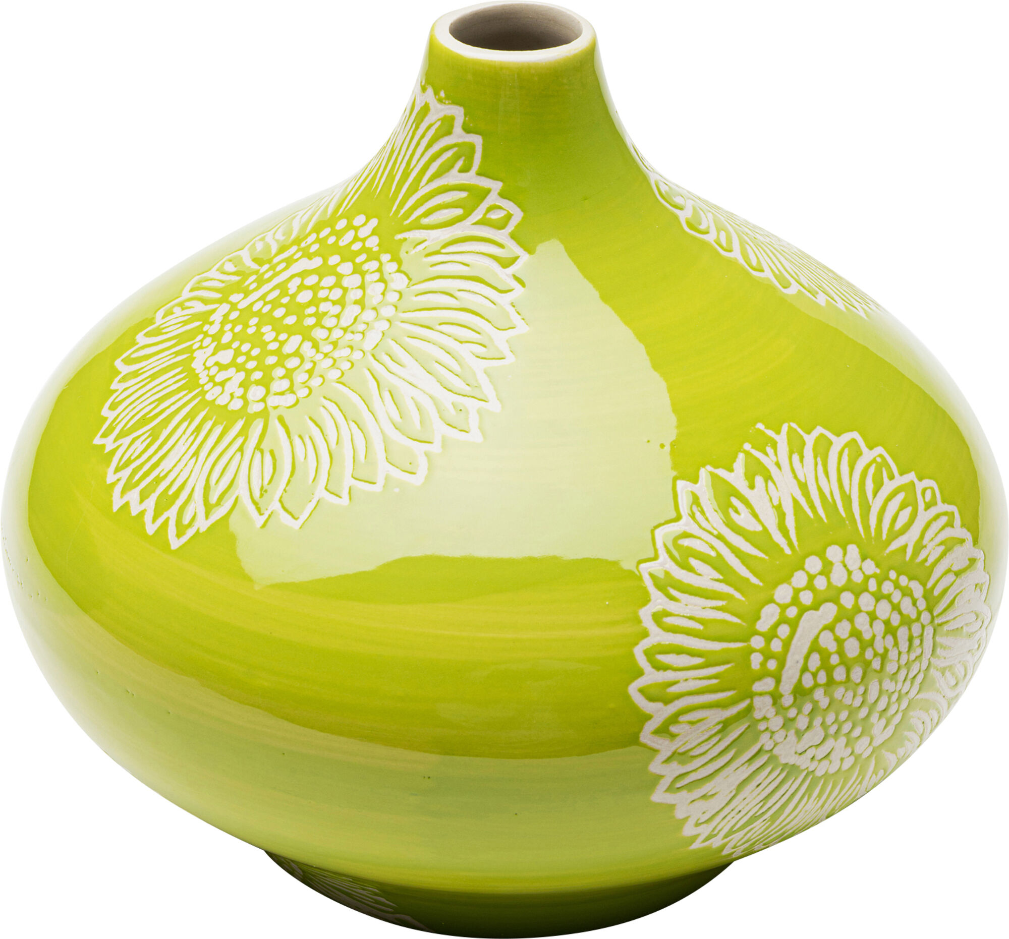 Vase Big Bloom Grün 21cm – Grafik-1.