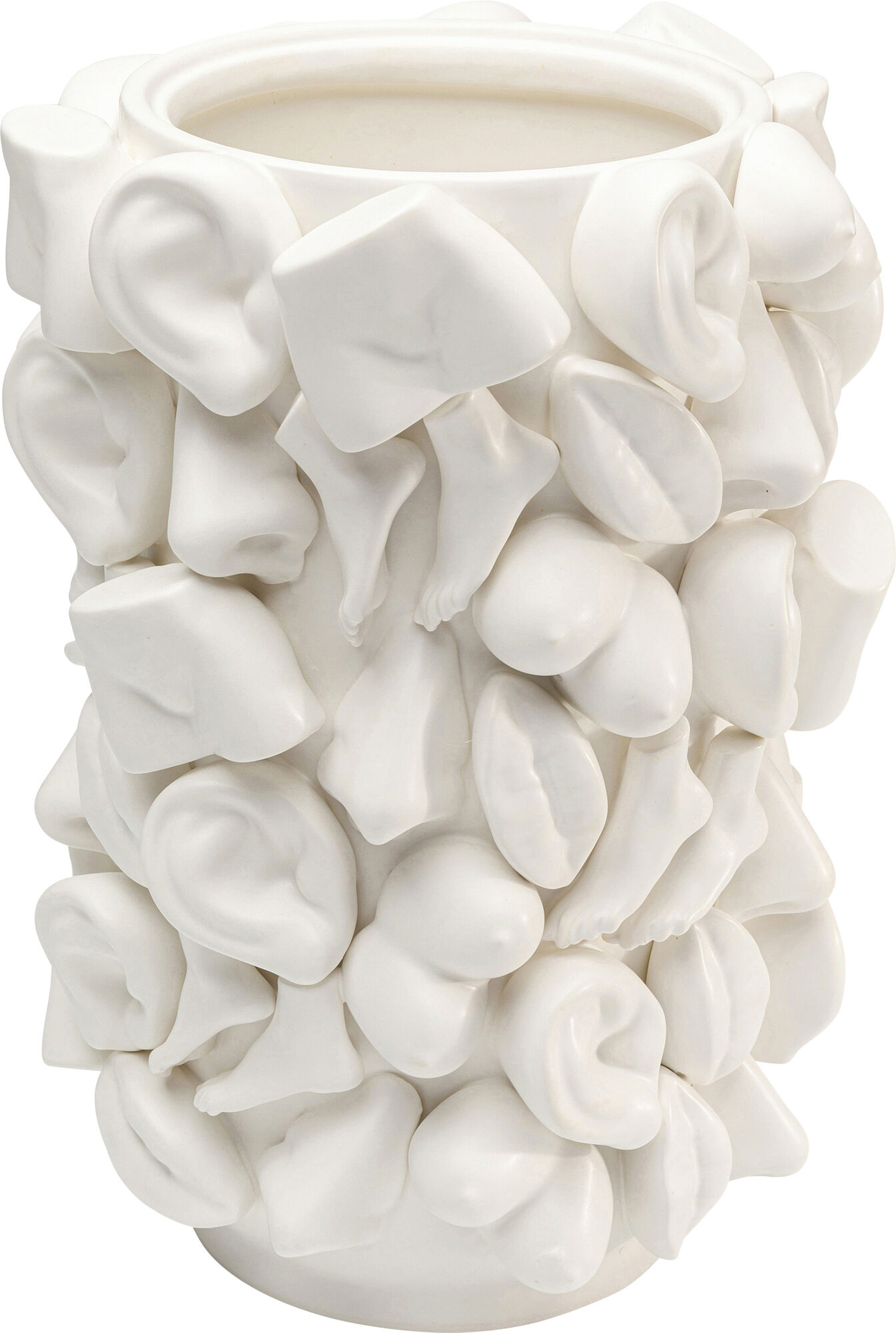 Vase Body Parts Weiß 36cm – Grafik-1.