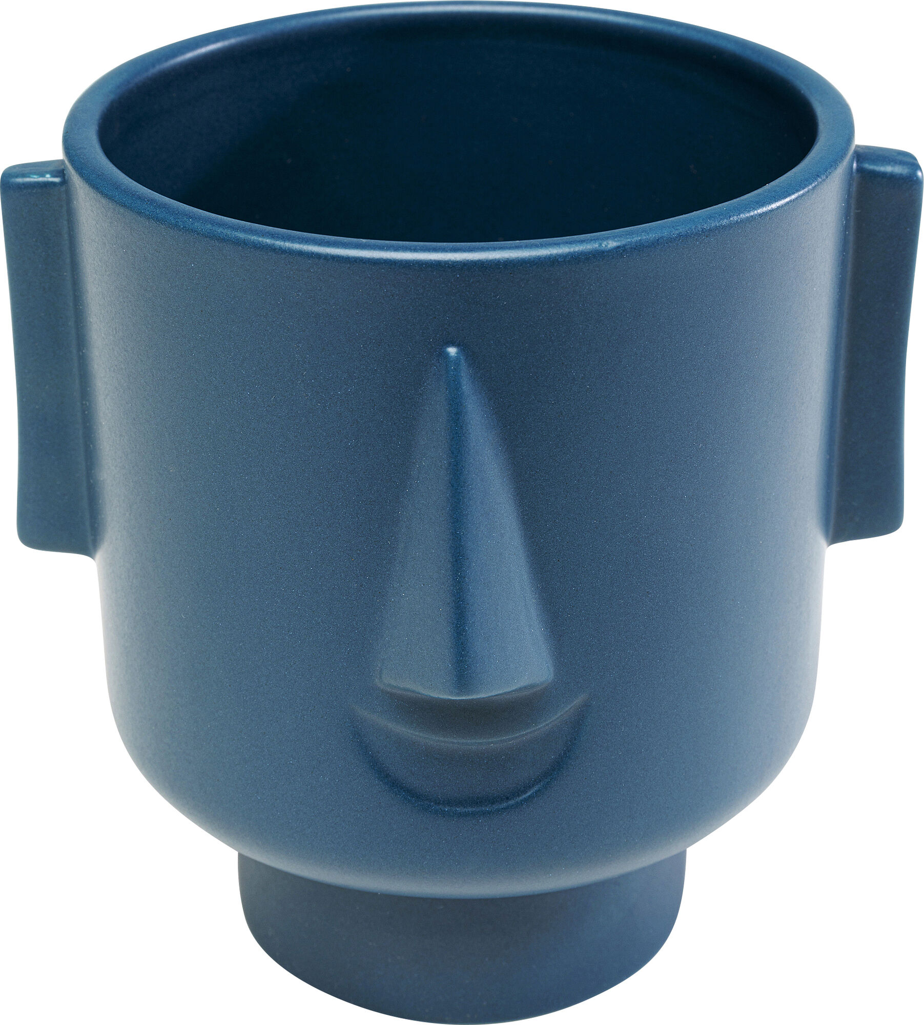 Vase Faccia Blau 12cm – Grafik-1.