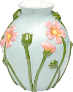 Vase Fleurs Hellblau 27cm – Grafik-1.