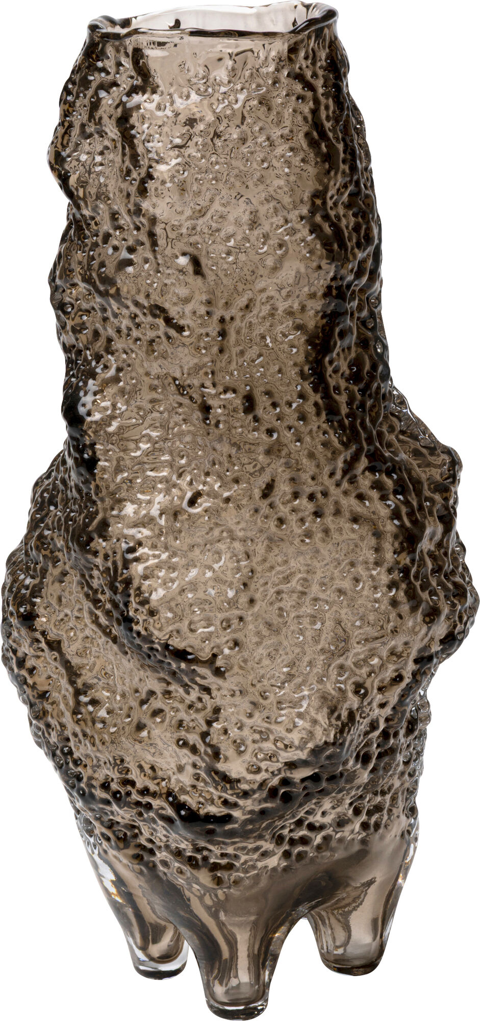 Vase Frozy Braun 41cm