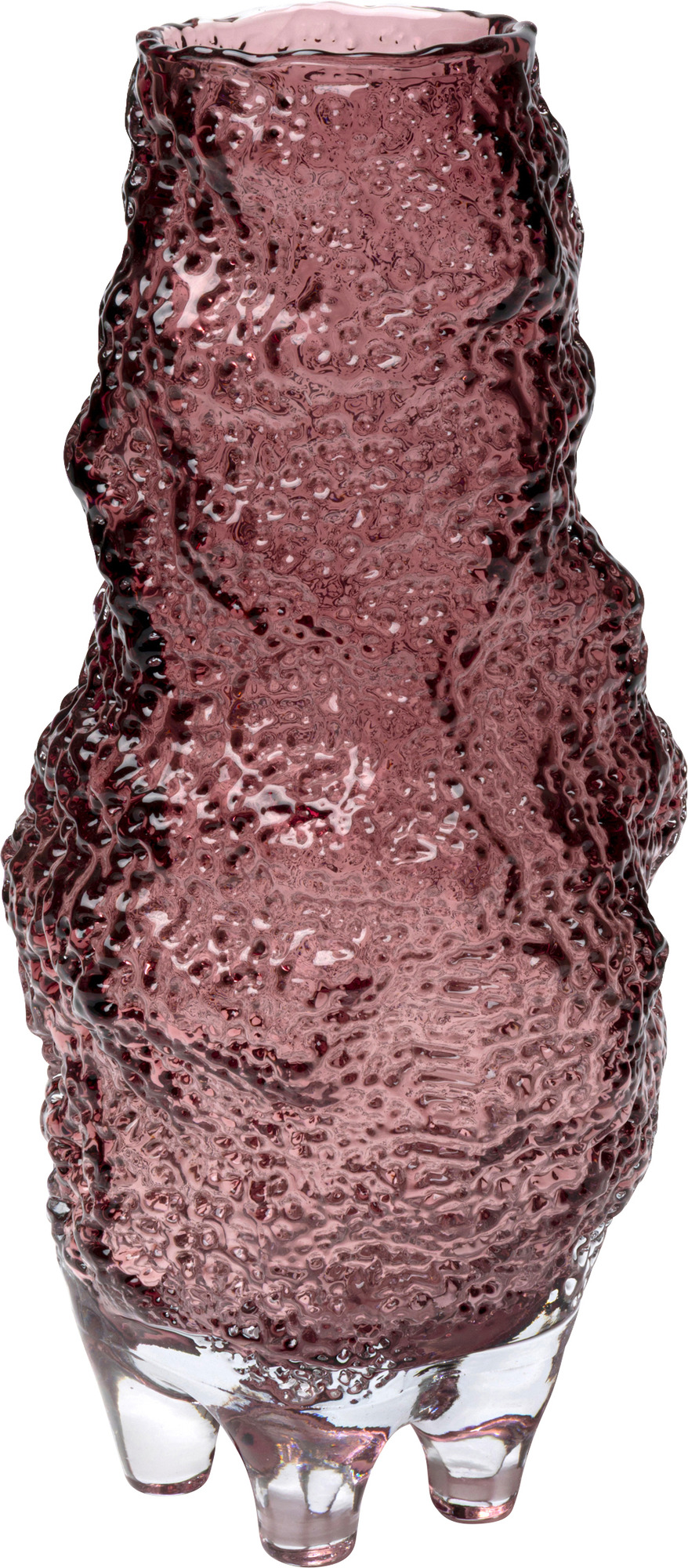 Vase Frozy Rot 41cm