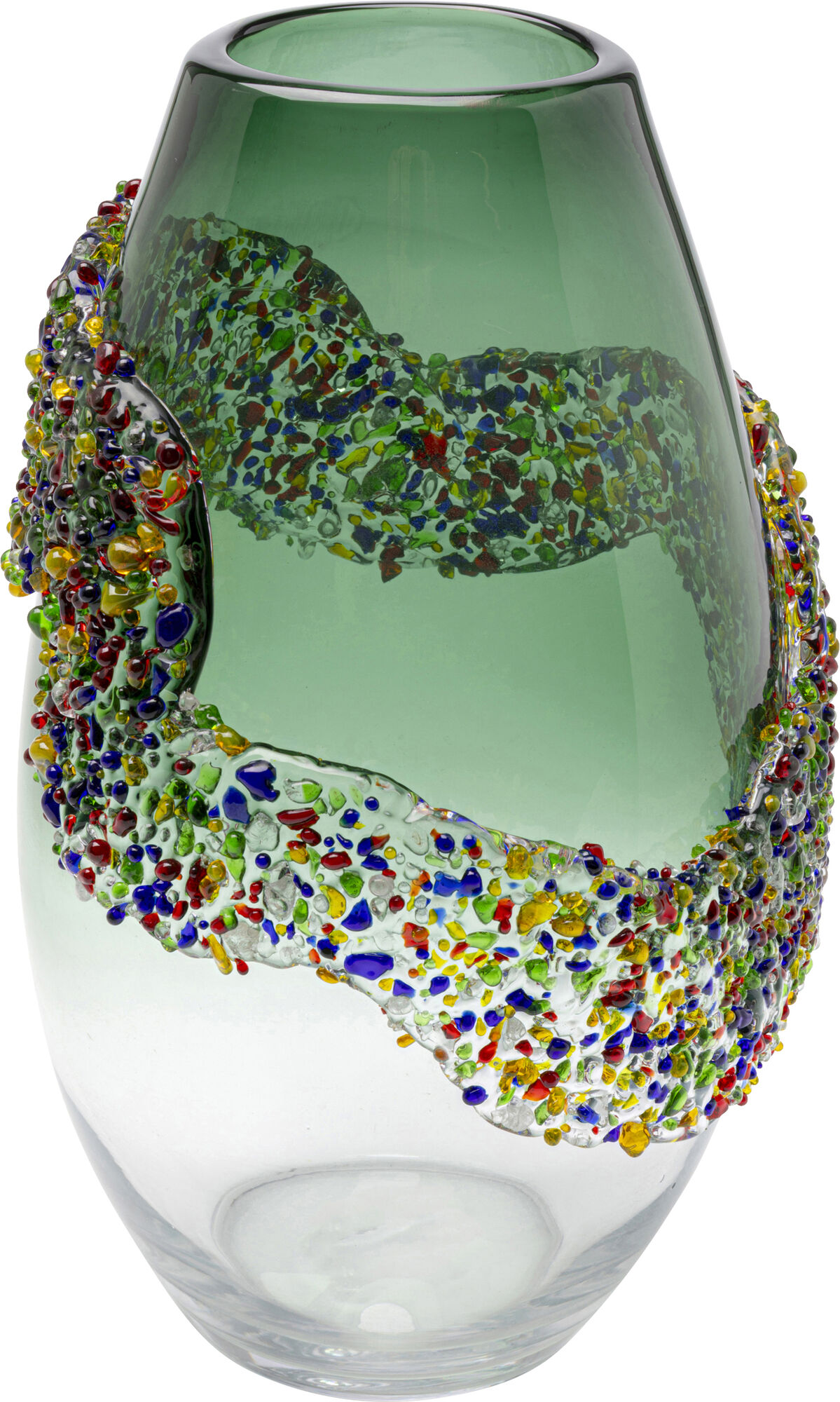 Vase Glitter Circle 33cm – Grafik-1.