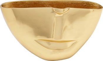 Vase Half Face Gold 38cm – Grafik-1.