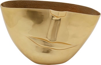 Vase Half Face Gold 46cm – Grafik-1.