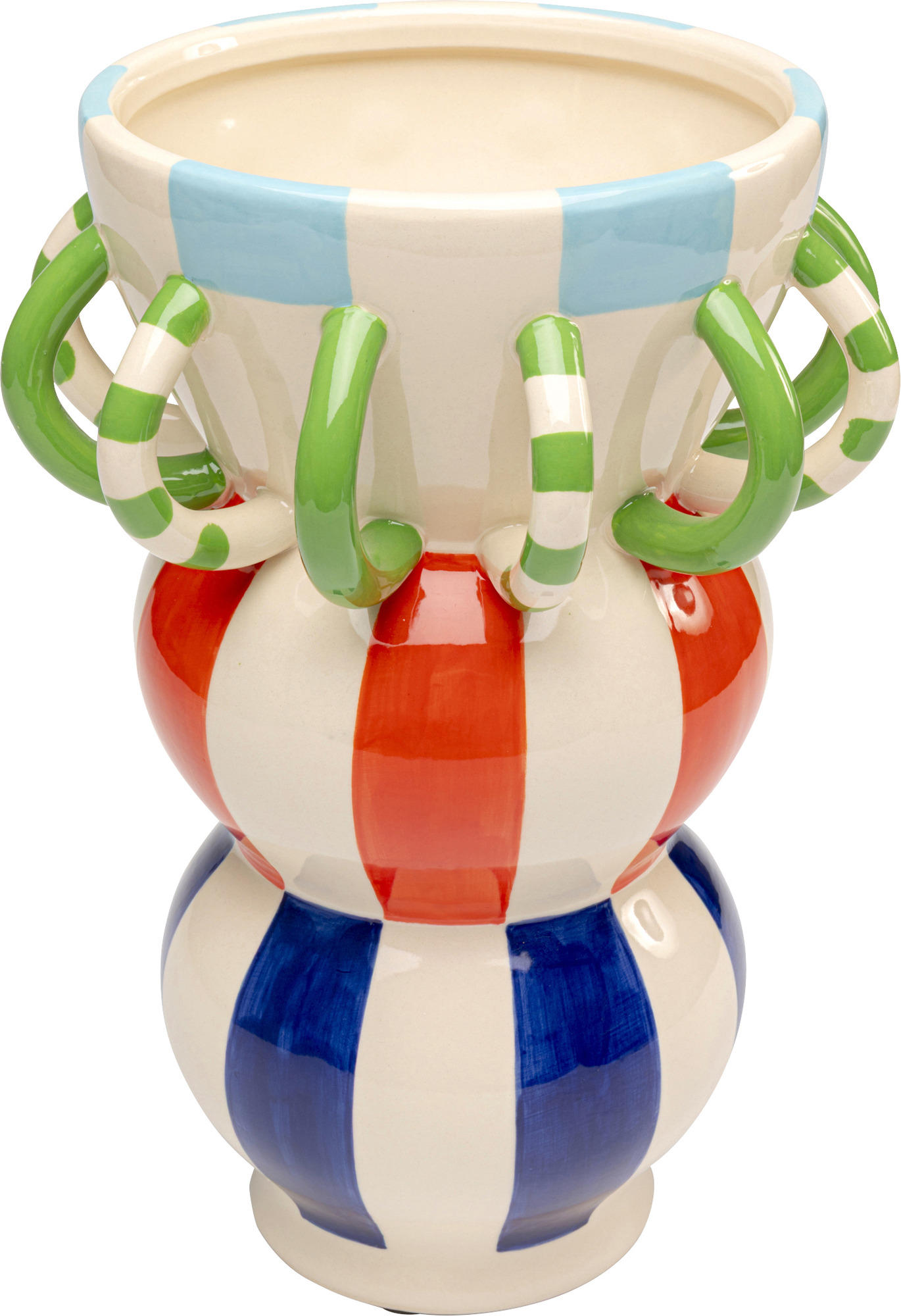 Vase Harlequin Handle 33cm