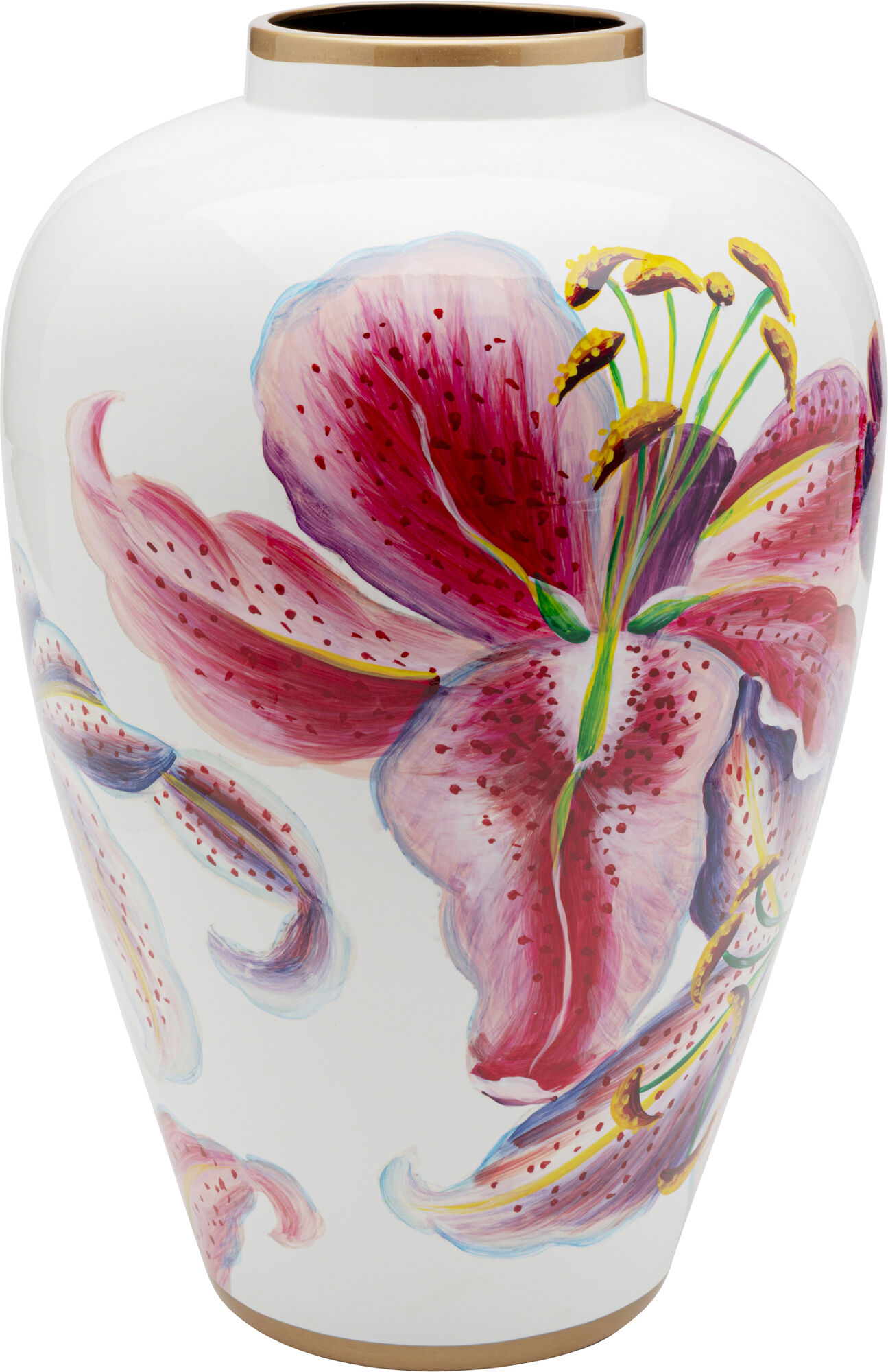 Vase Lillies Pink 37cm – Grafik-1.