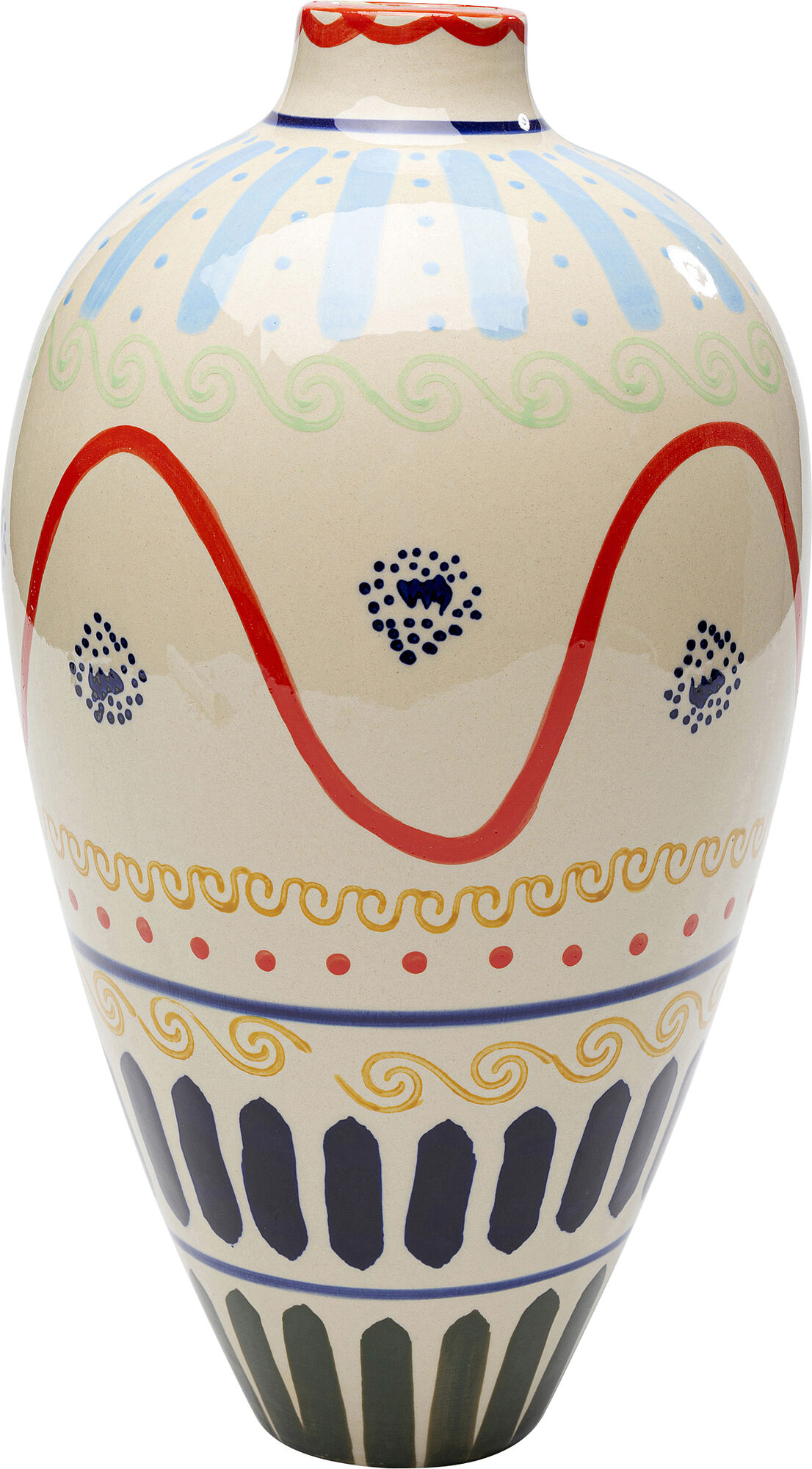 Vase Los Cabos 37cm - Einzelstück – Grafik-1.