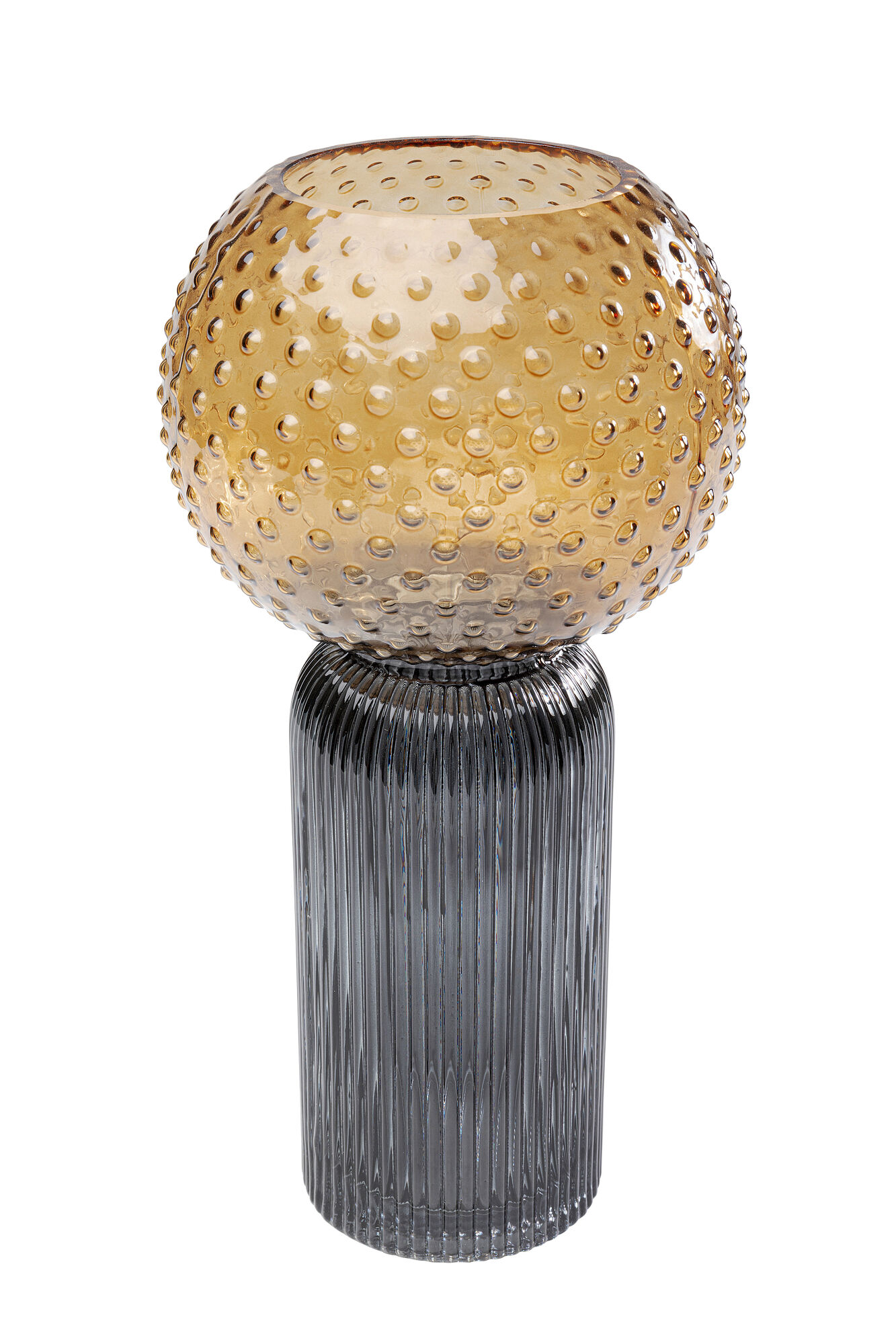 Vase Marvelous Duo Amber Grau 31cm – Grafik-1.