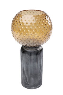 Vase Marvelous Duo Amber Grau 31cm – Grafik-1.