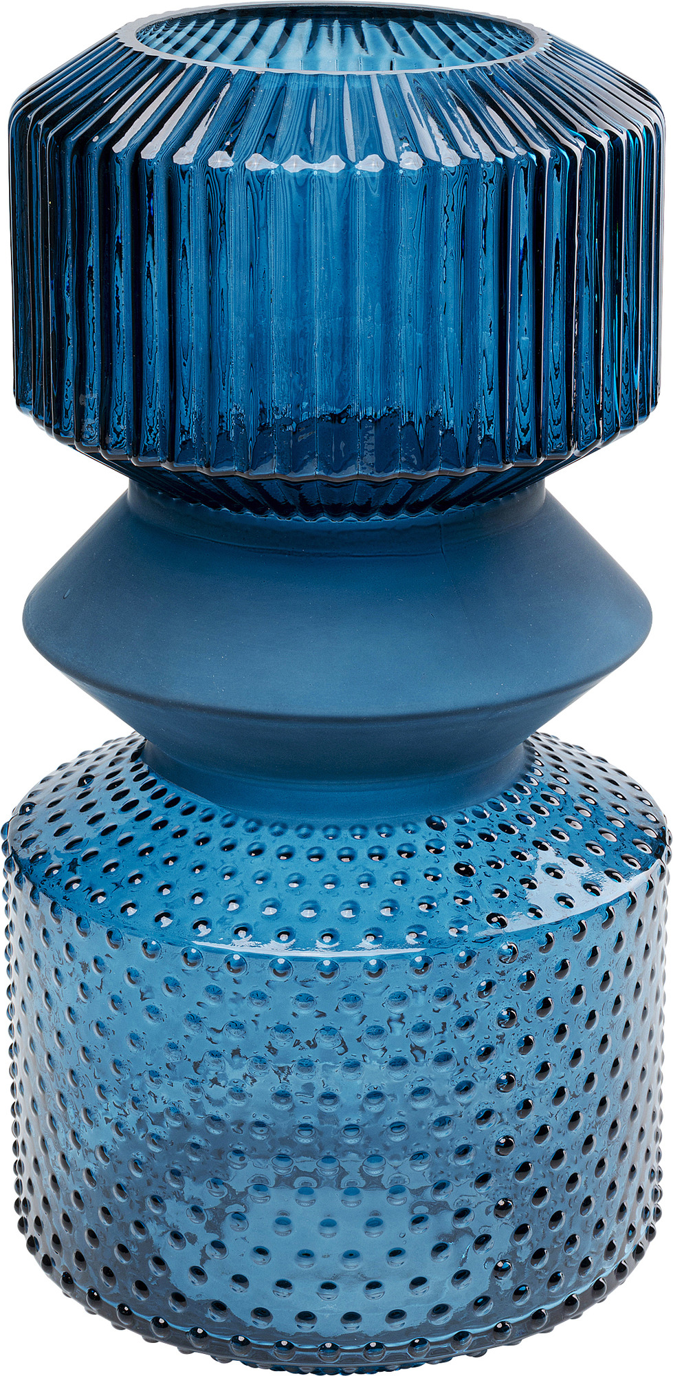 Produkt: Vase Marvelous Duo Blau 36cm.
