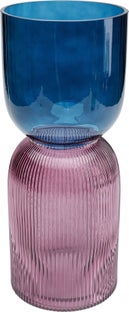 Vase Marvelous Duo Blau Lila 40cm – Grafik-1.