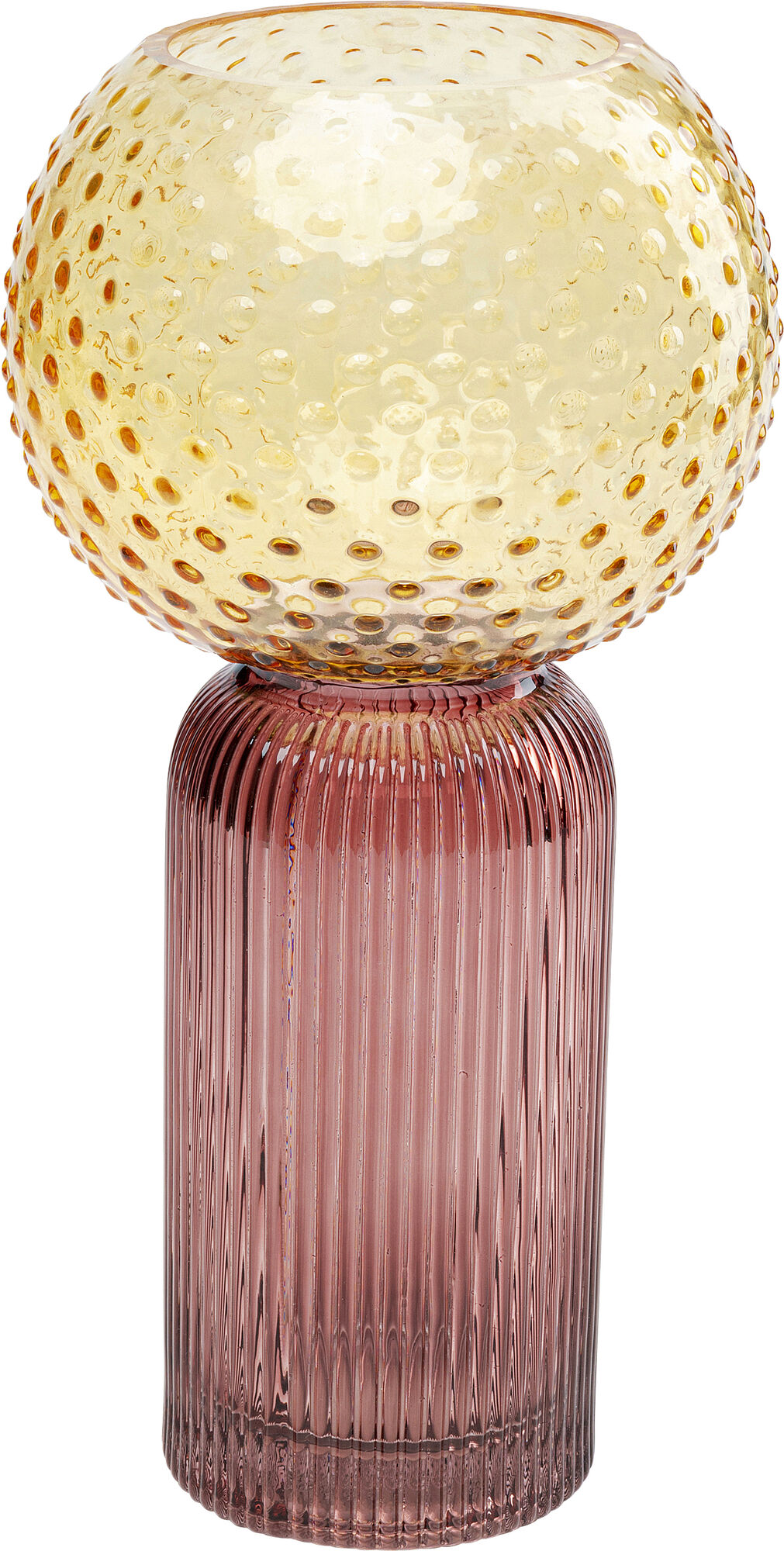 Vase Marvelous Duo Gelb Lila 31cm – Grafik-1.