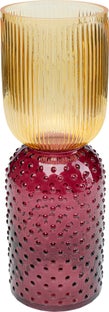 Vase Marvelous Duo Gelb Lila 38cm – Grafik-1.