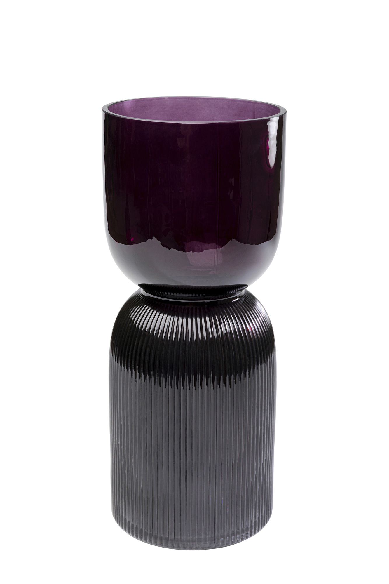 Vase Marvelous Duo Pink Grau 40cm