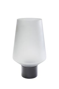 Vase Noble Ring Grau Matt 26cm – Grafik-1.