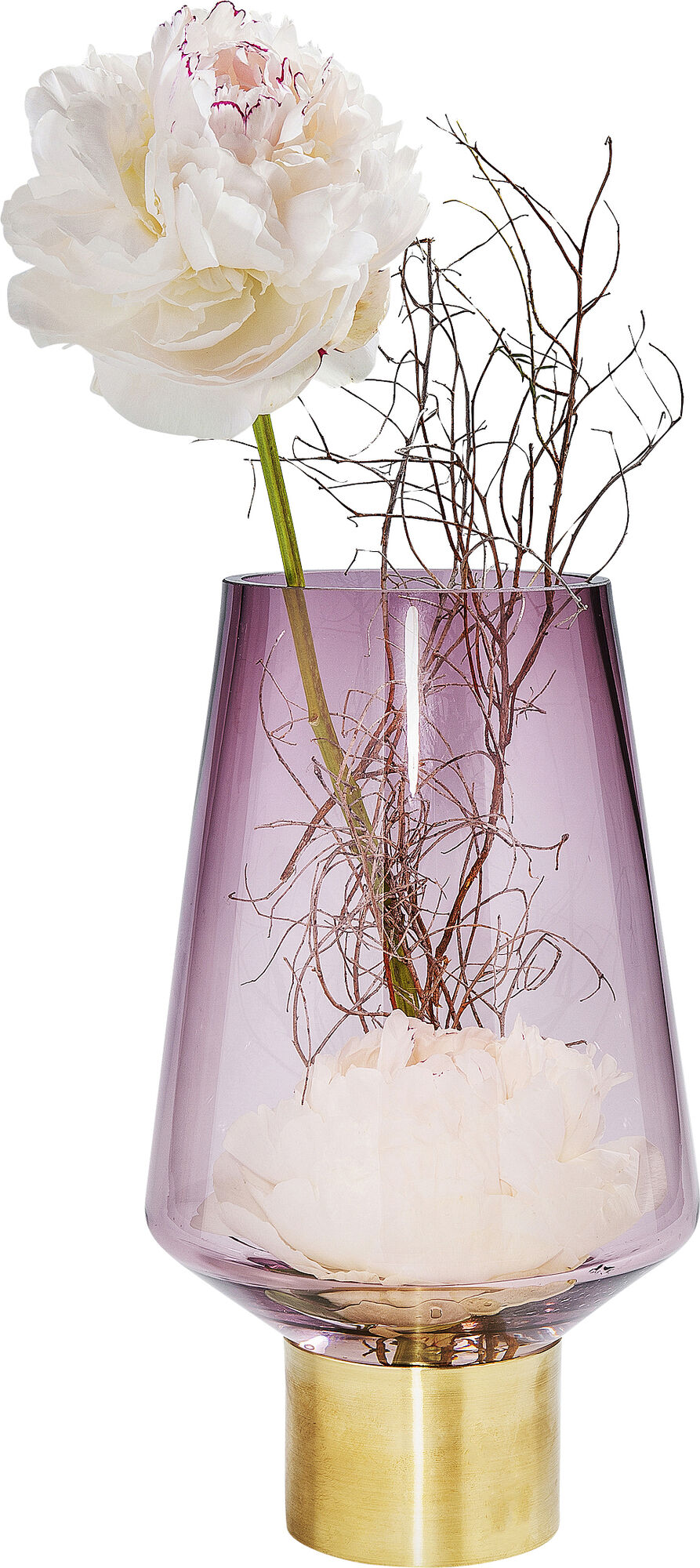 Vase Noble Ring Lila 26cm – Grafik-1.