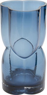 Vase Paula Blau 25cm - Einzelstück – Grafik-1.