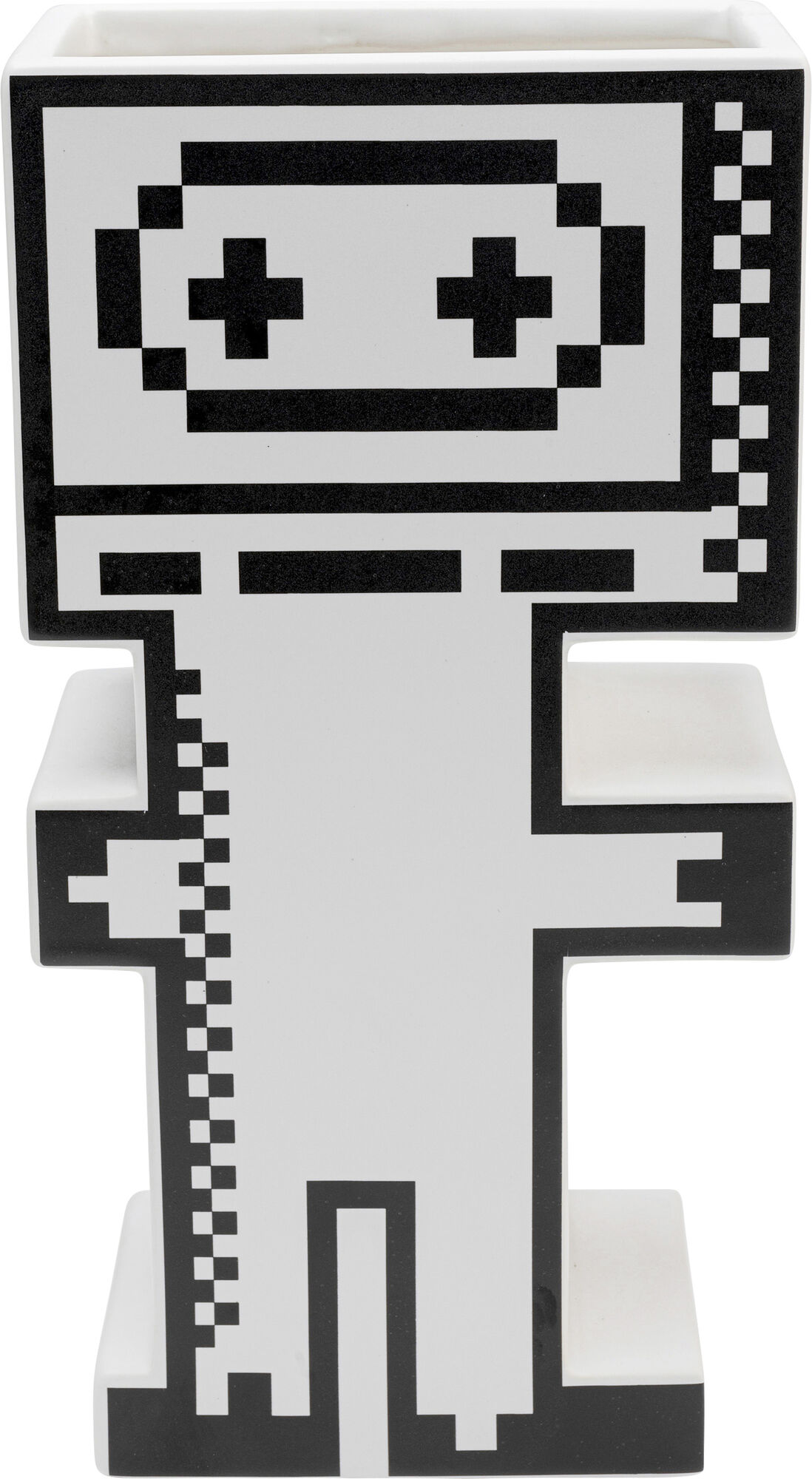 Vase Pixel Robot 24cm – Grafik-1.