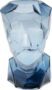 Vase Prisma Face Blau 30cm – Grafik-1.