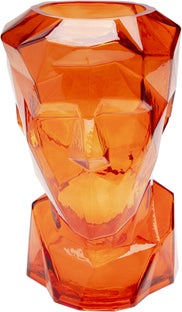 Vase Prisma Face Orange 30cm – Grafik-1.