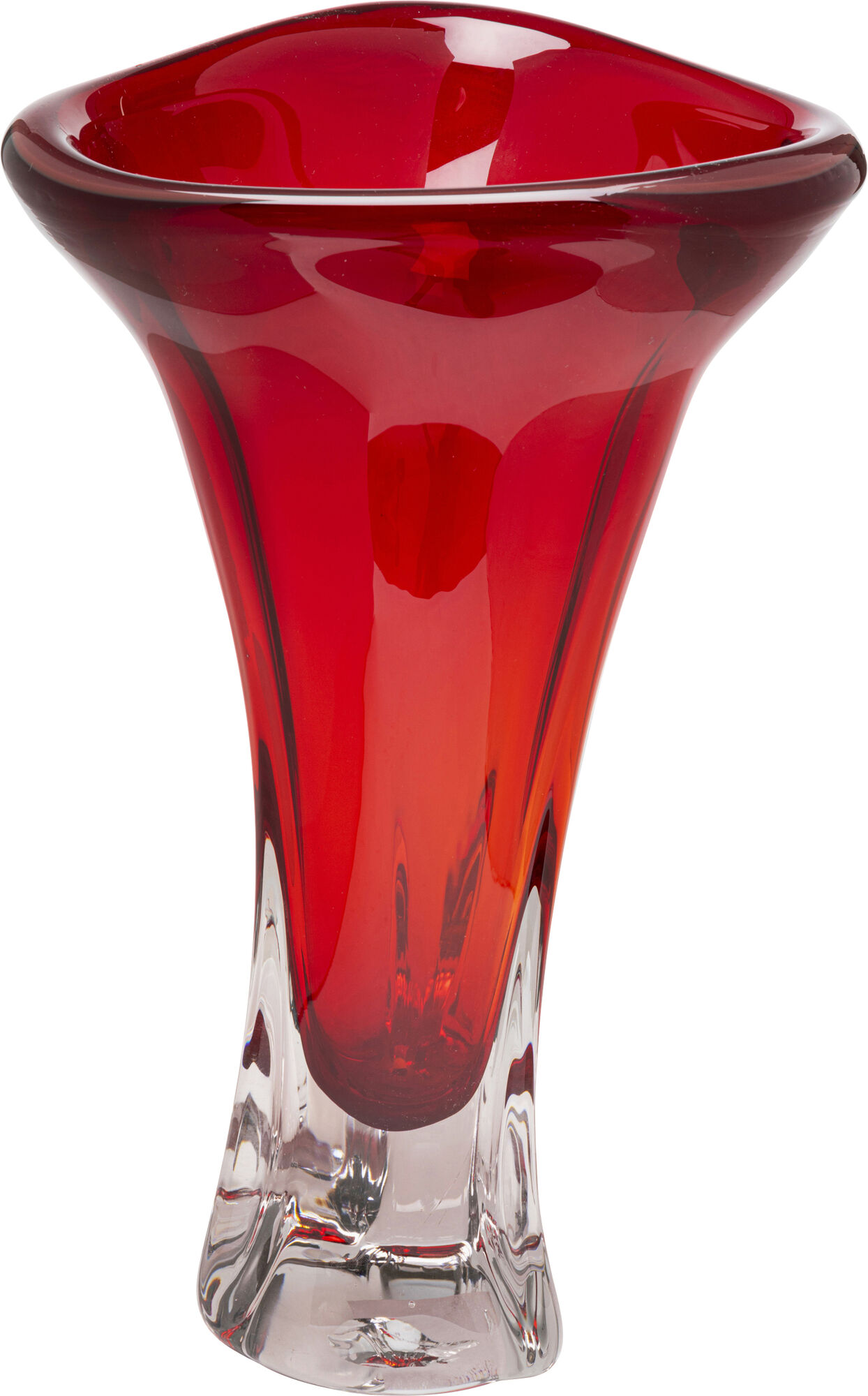 Vase Salut Rot 36cm – Grafik-1.