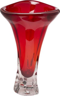 Vase Salut Rot 36cm – Grafik-1.