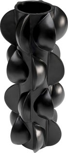 Vase Viento Schwarz 35cm – Grafik-1.