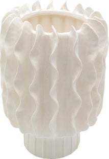 Vase Viento Weiß 26cm – Grafik-1.