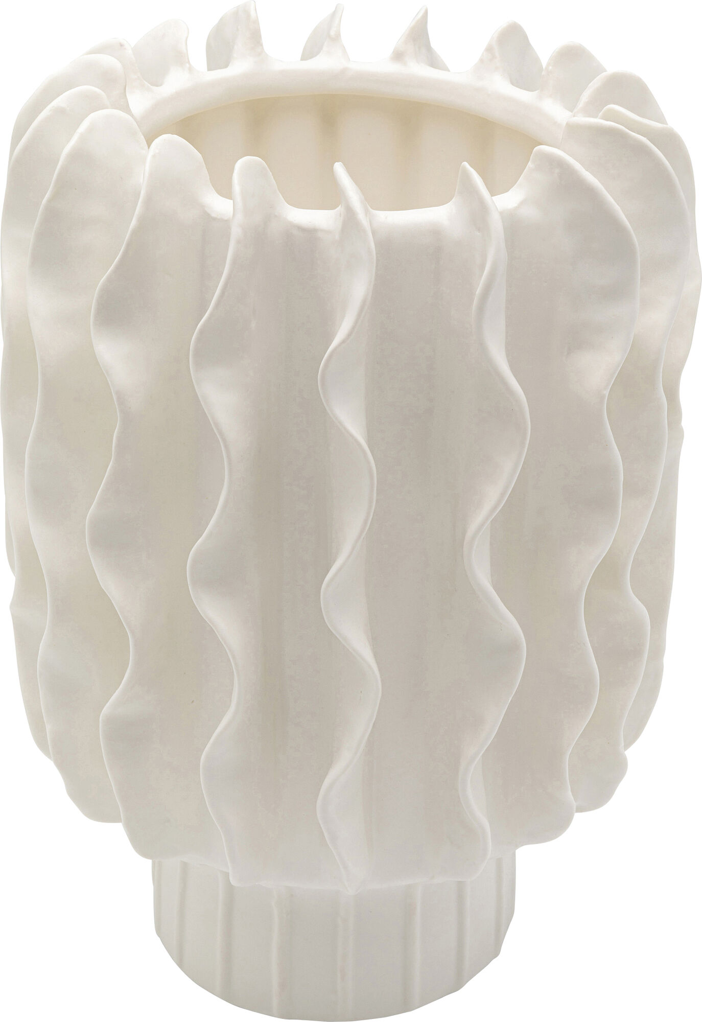 Vase Viento Weiß 26cm – Grafik-1.