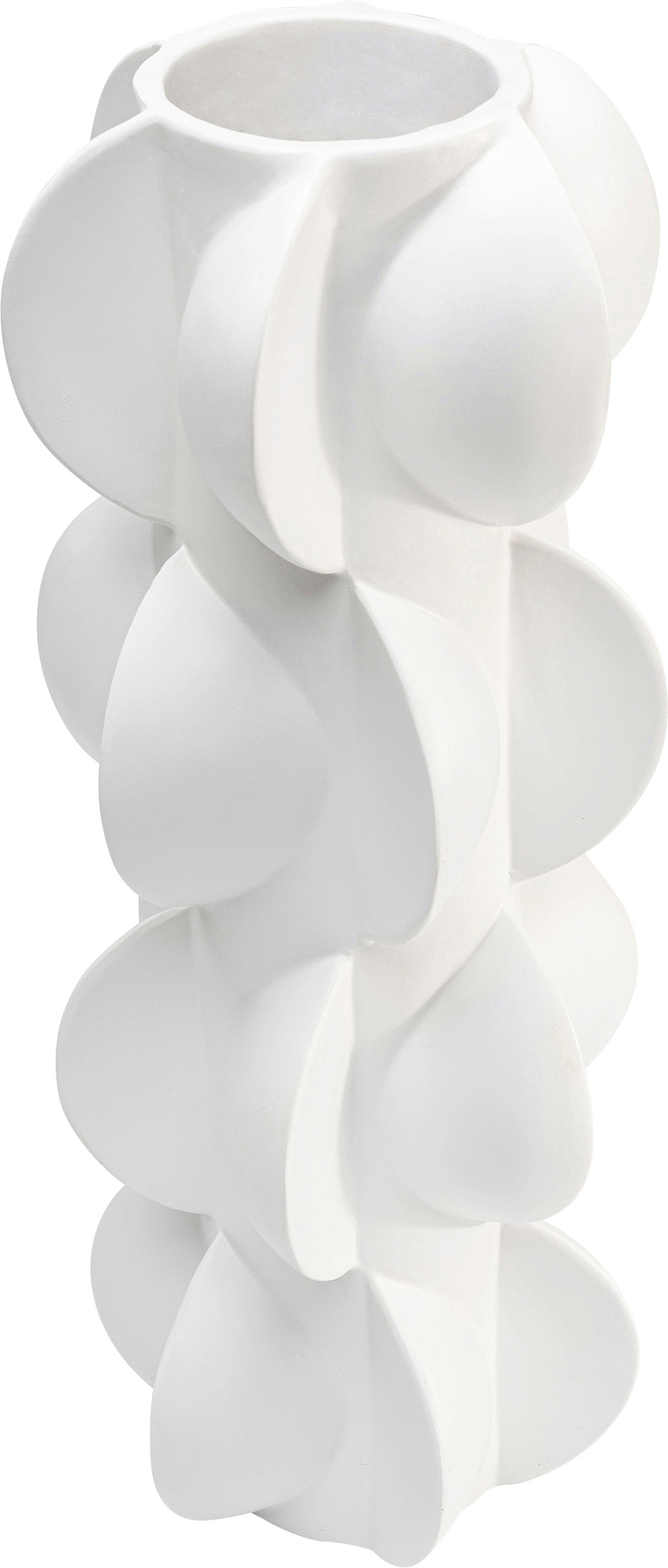 Vase Viento Weiß 35cm – Grafik-1.