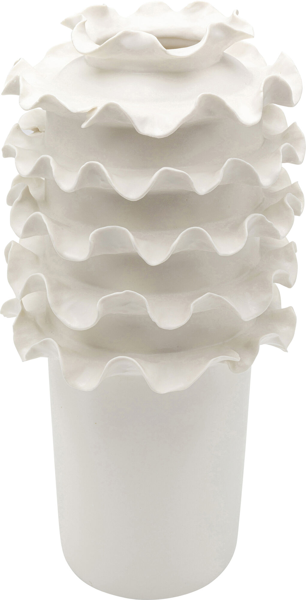 Vase Viento Weiß 39cm – Grafik-1.