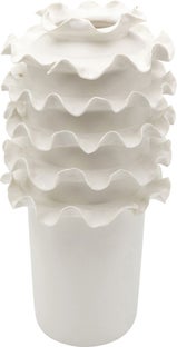 Vase Viento Weiß 39cm – Grafik-1.