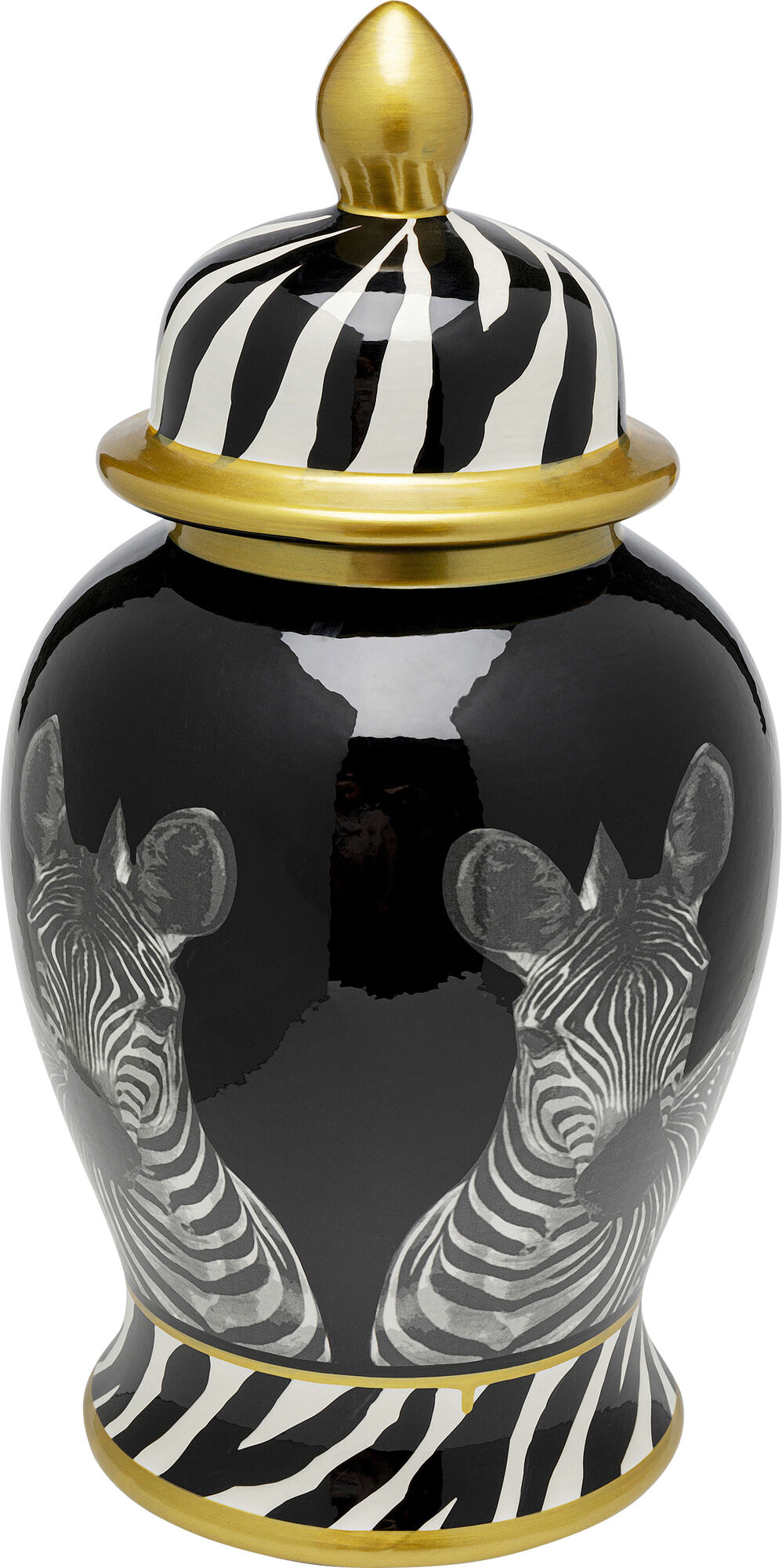 Vase Zebra Face 46cm – Grafik-1.