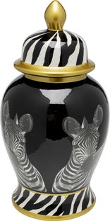 Vase Zebra Face 46cm – Grafik-1.