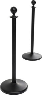 VIP Ständer Vegas Matt Schwarz (1 St.) – Grafik-1.