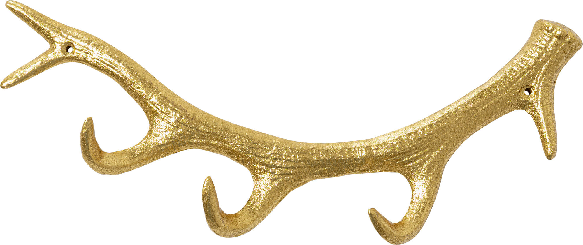 Wandgarderobe Antler Gold 35cm – Grafik-1.