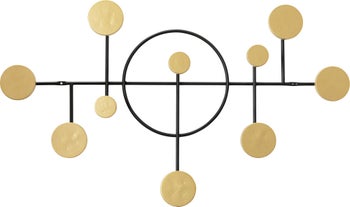 Wandgarderobe Art Circles 79cm – Grafik-1.