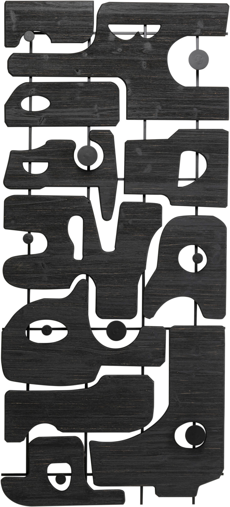 Wandgarderobe Art Shapes 89x200cm – Grafik-1.