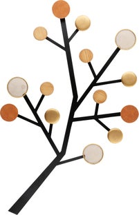 Wandgarderobe Bubble Tree Metallic 112cm – Grafik-1.