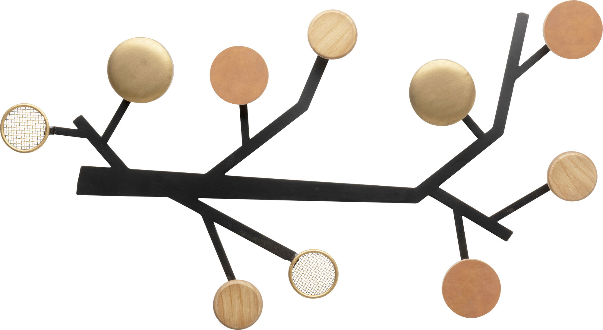 Wandgarderobe Bubble Tree Metallic 40cm – Grafik-1.