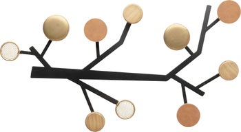 Wandgarderobe Bubble Tree Metallic 40cm – Grafik-1.