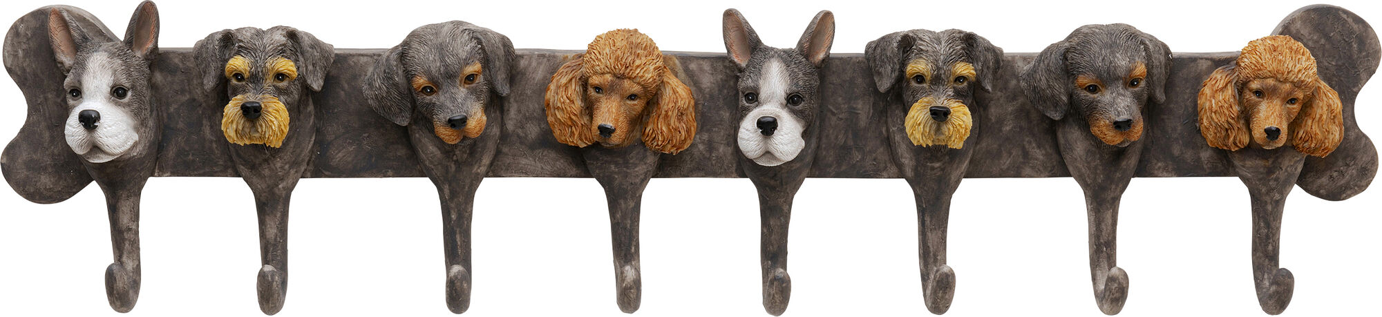 Wandgarderobe Dog Family 69cm – Grafik-1.