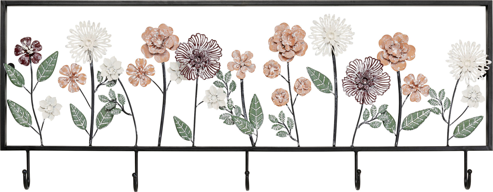 Wandgarderobe Flower Bed – Grafik-1.