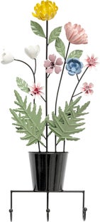 Wandgarderobe Flower Bouquet 26cm – Grafik-1.