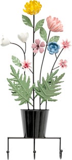 Wandgarderobe Flower Bouquet 26cm – Grafik-1.