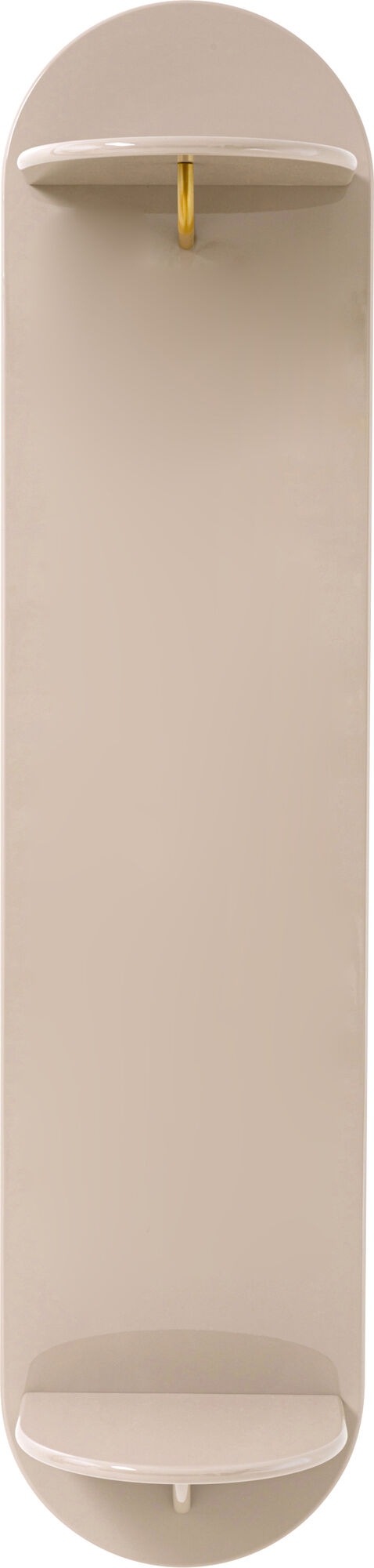 Wandgarderobe Groove Taupe 40x170cm – Grafik-1.