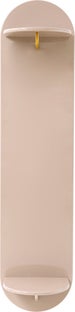 Wandgarderobe Groove Taupe 40x170cm – Grafik-1.