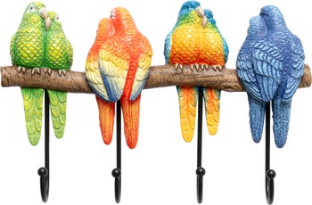 Wandgarderobe Parrots Love 31cm – Grafik-1.