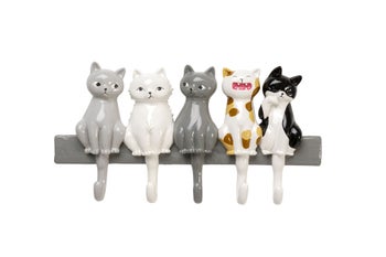 Wandgarderobe Singing Cats 35cm – Grafik-1.